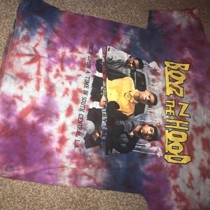 Rue 21 “ Boyz In The Hood “ tie dye graphic tee
